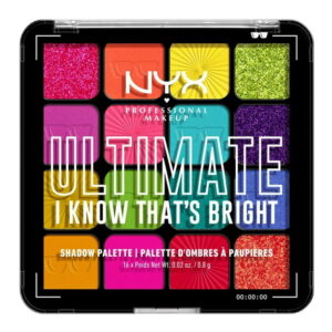 NYX PROFESSIONAL MAKEUP, Ultimate Shadow Palette, 16-shade Eyeshadow Palette, Vegan Formula