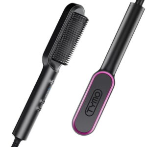TYMO RingHair Straightening Comb Black, Hair Straightening Comb Black