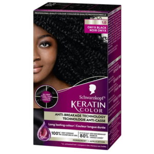 Schwarzkopf Keratin Color Permanent Hair Color Cream, 1 Pack/60 ml