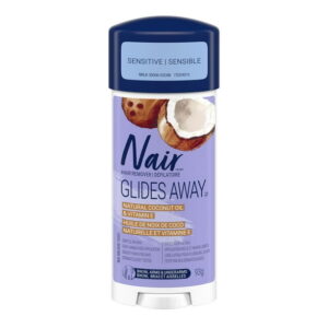 Nair Glides Away Sensitive Formula Hair Remover for Bikini, Arms & Underarms