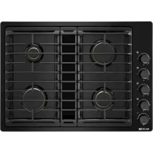 JennAir - 30" Built-In Gas Cooktop - Black