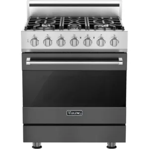Viking - 3 Series Freestanding Gas 30" Range - Damascus Gray
