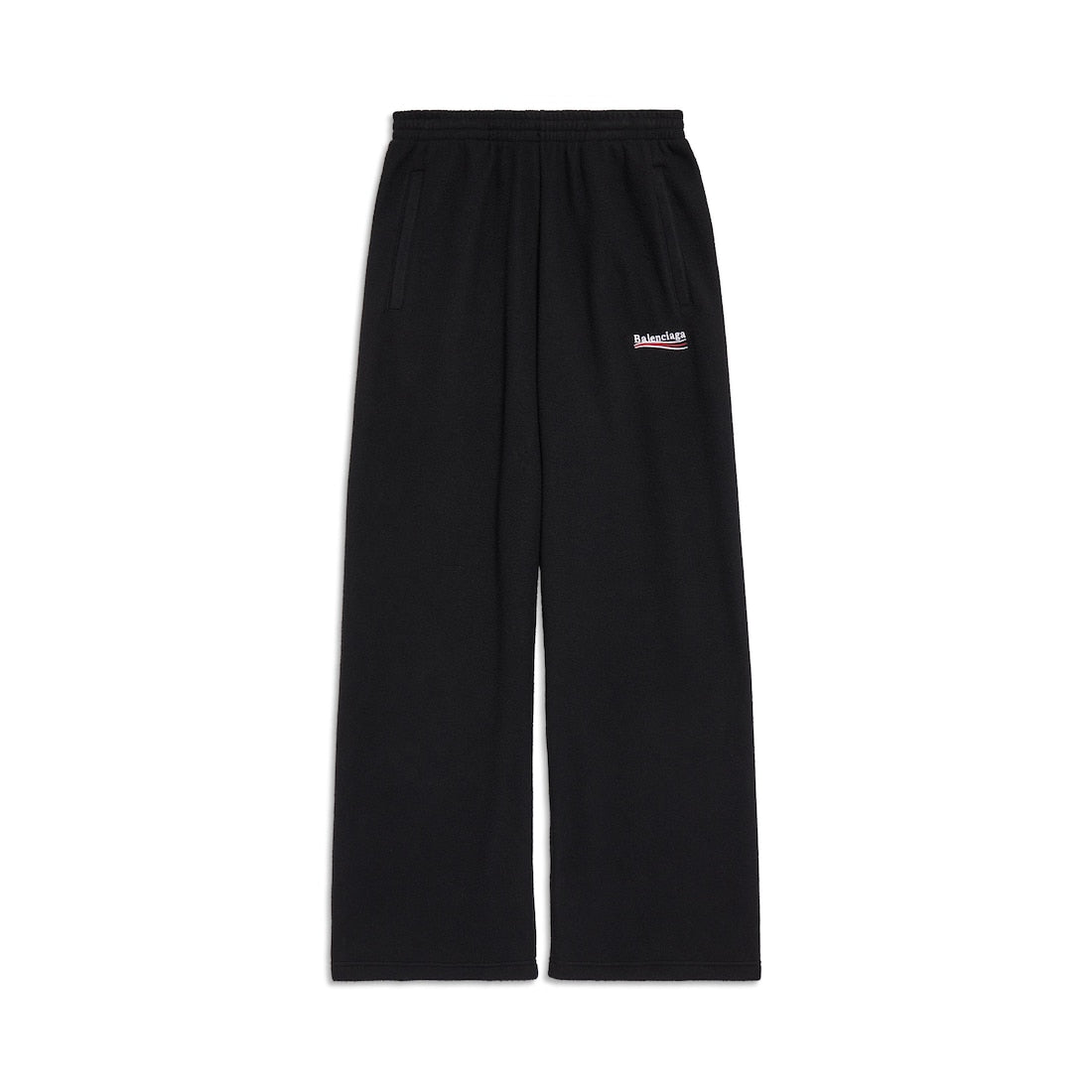BALENCIAGA Political Campaign Baggy Sweatpants in Black