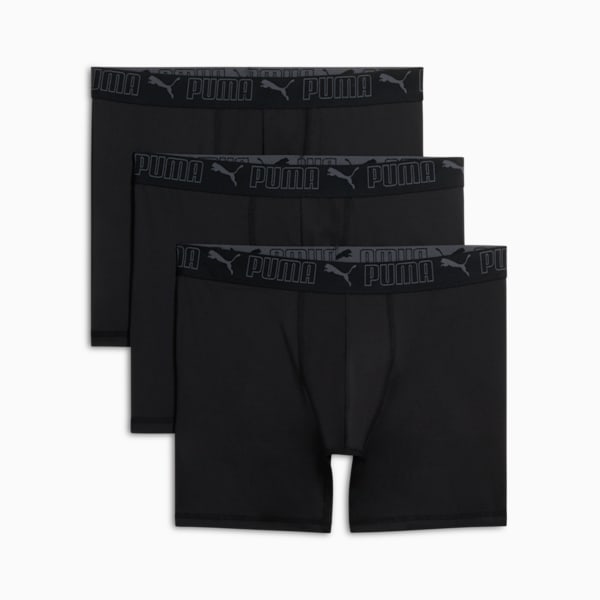 PUMA Men's Training Fit Boxer Briefs (3 Pack)