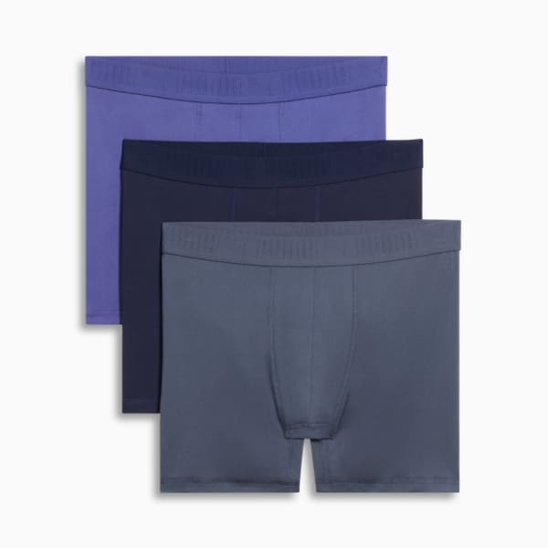 PUMA Men's Ultra Soft Boxer Briefs (3 Pack)
