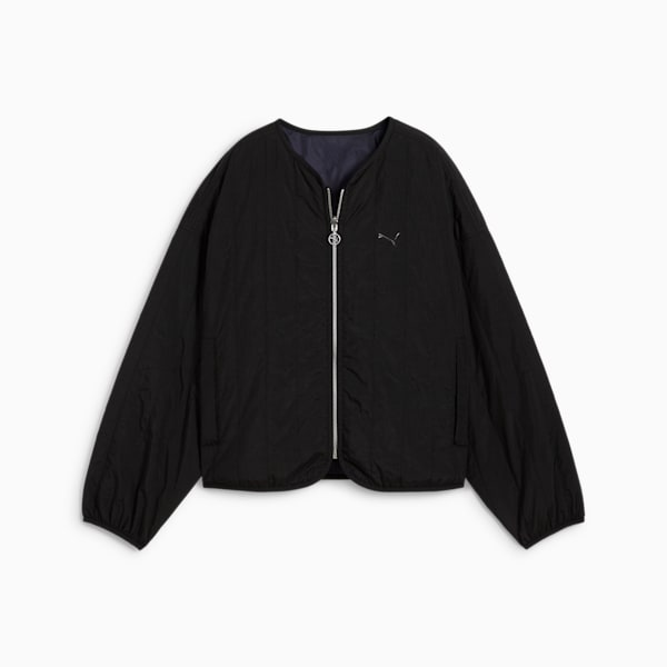 PUMA Wardrobe Essentials Women's Relaxed Reversible Liner Jacket