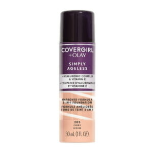 COVERGIRL Simply Ageless 3-in-1 Liquid Foundation Infused with Hyaluronic Complex