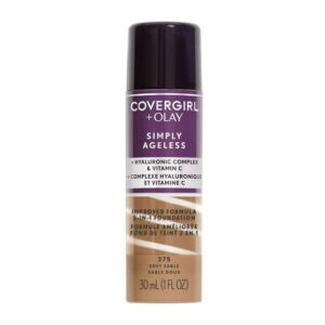COVERGIRL Simply Ageless 3-in-1 Liquid Foundation Infused with Hyaluronic Complex